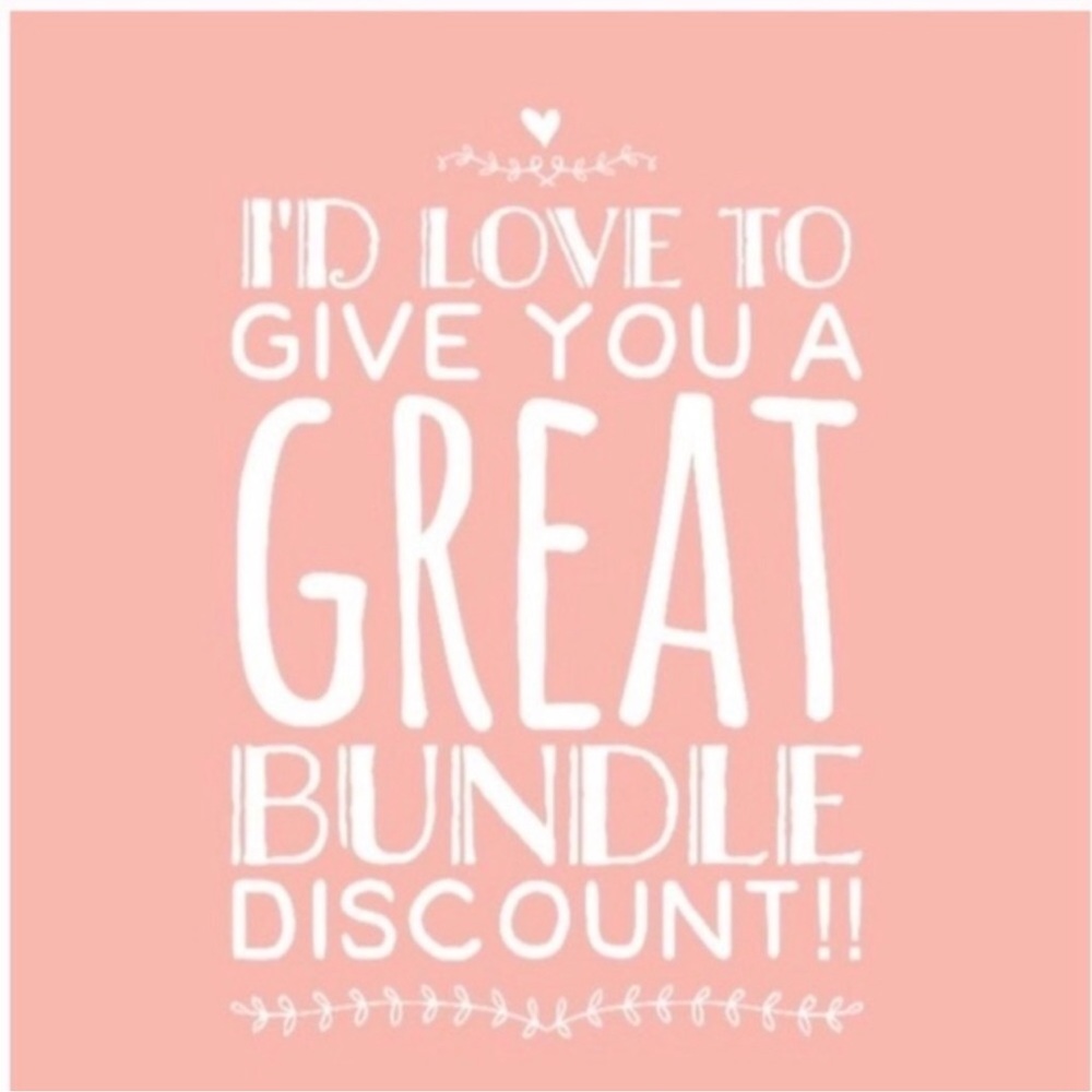 I love offers and I discount bundles!